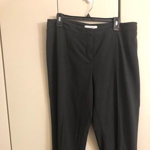 Ellen Tracy Battle ship Grey dress slacks